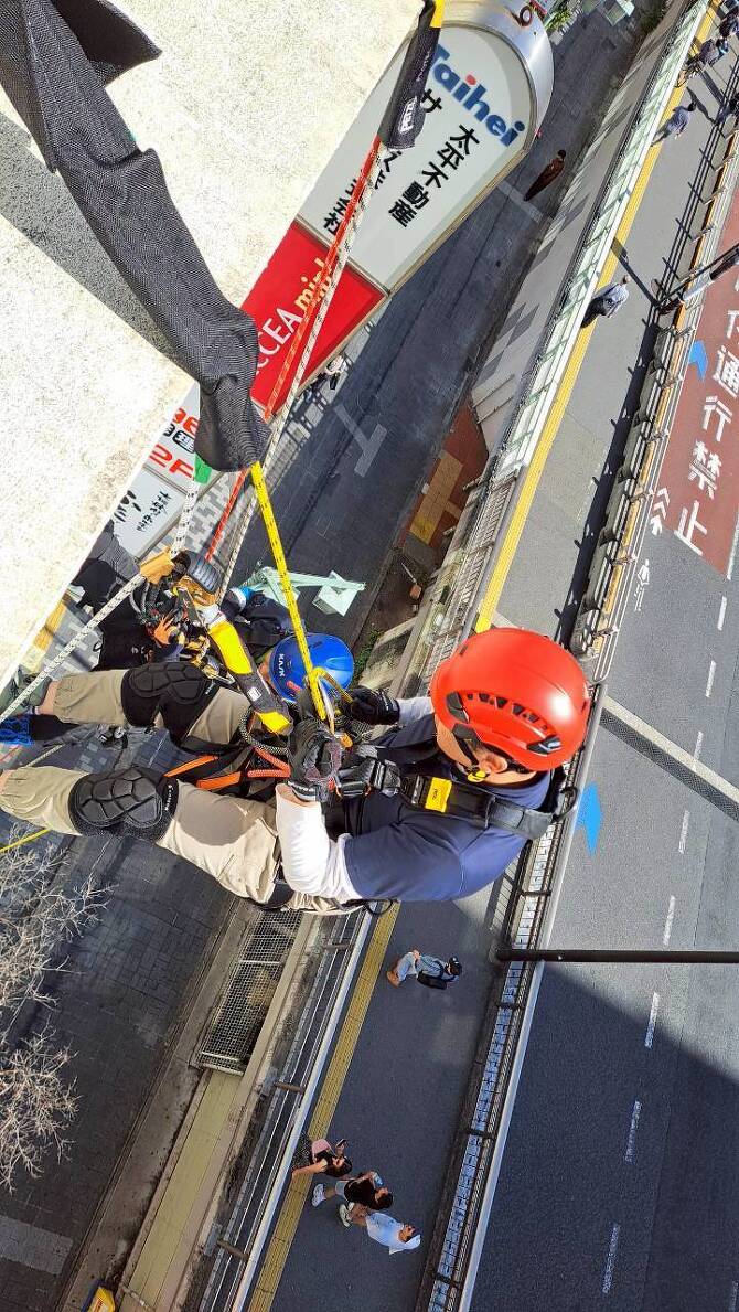 ロープ作業2 ロープ作業2